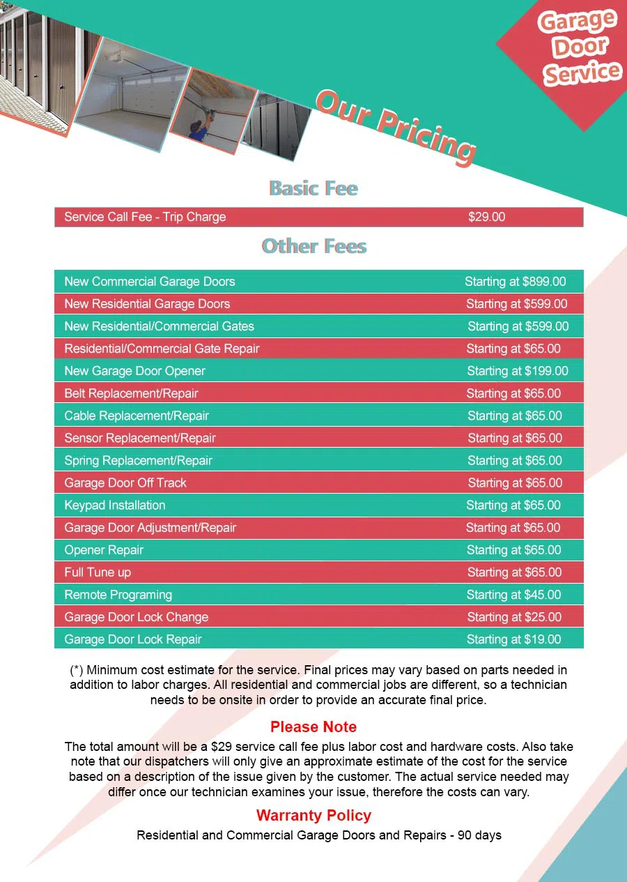 Central Garage Door Repair Service Ramsey, NJ 201-478-4142